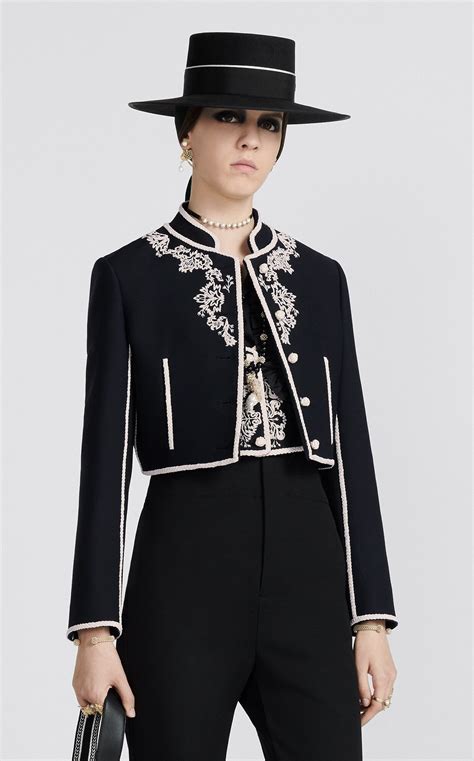 christian dior womens cropped jackets|dior ready to wear jackets.